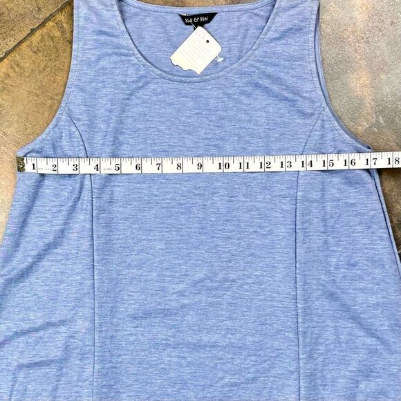 NWT Yak & Yeti Blue Tank Top Small - Picture 4 of 9
